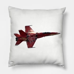 RCAF CF-18 Hornet Canada 150 - no background Pillow