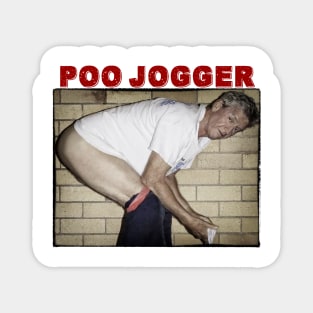 poo jogger Magnet