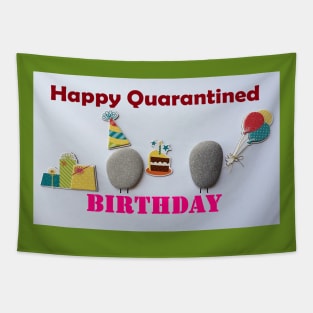 Quarantine Birthday Celebration Tapestry