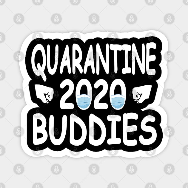 Quarantine 2020 Buddies Magnet by Redmart