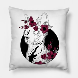 Flower Sphynx Pillow