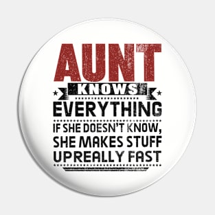 aunt knows everything Pin