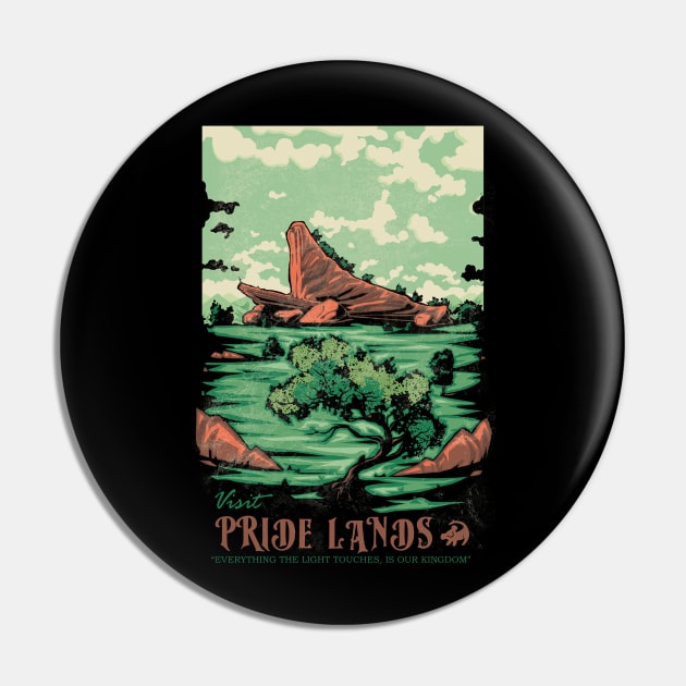 Visit Pride Lands Pin by arashiyuka