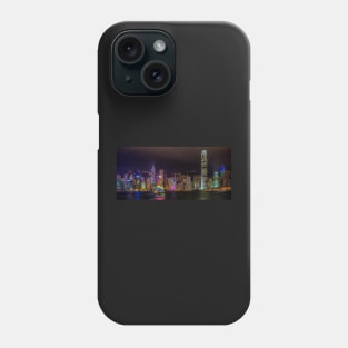 Hong Kong City, Panorama Phone Case