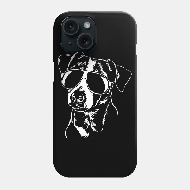 Jack Russell Terrier sunglasses cool dog Phone Case by wilsigns