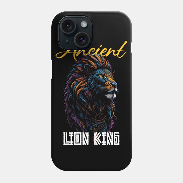 Ancient Lion King Phone Case by By_Russso