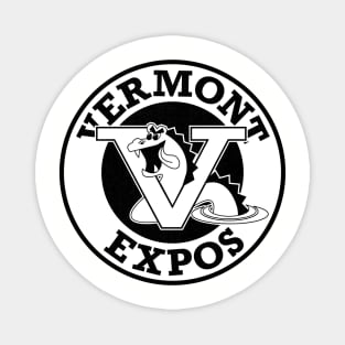 Defunct Vermont Expos Minor League Baseball 1993 Magnet