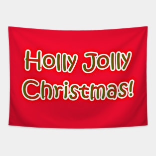 Holly Jolly Christmas Tapestry