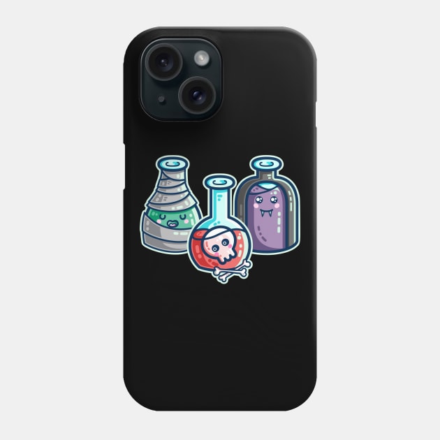 Halloween Costume Potion Bottles Phone Case by freeves