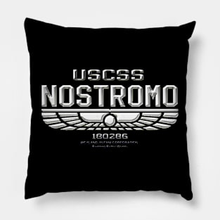 Nostromo Weyland Logo Alien Pillow