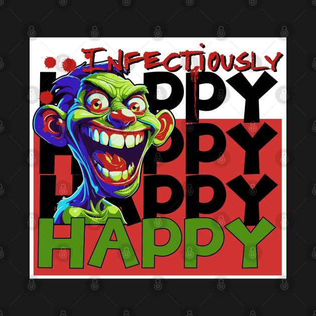 Happy infectiously zombie by Create Magnus