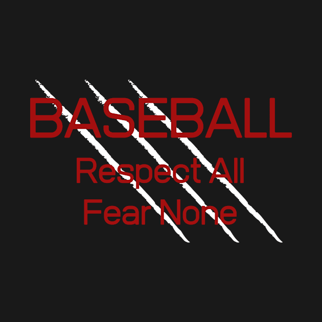 BaseballFear None by Unusual Choices