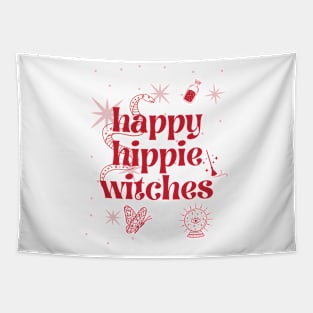 Happy Hippie Witches Tapestry