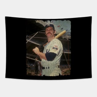 Thurman Munson in New York Yankees, 1976 Tapestry