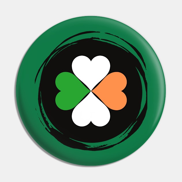 Irish flag logo Pin by Kenizio 