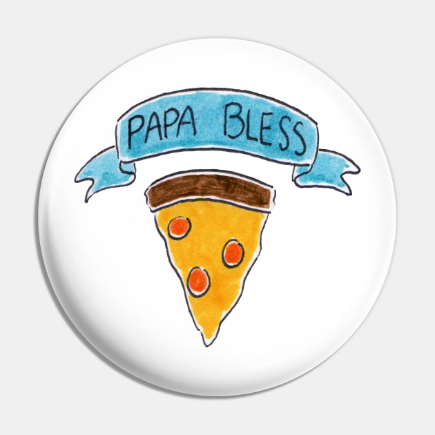 Papa Bless Pin by little-ampharos