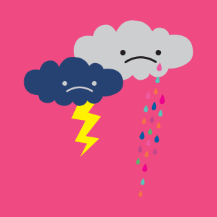 Sad Rain Clouds II T-Shirt