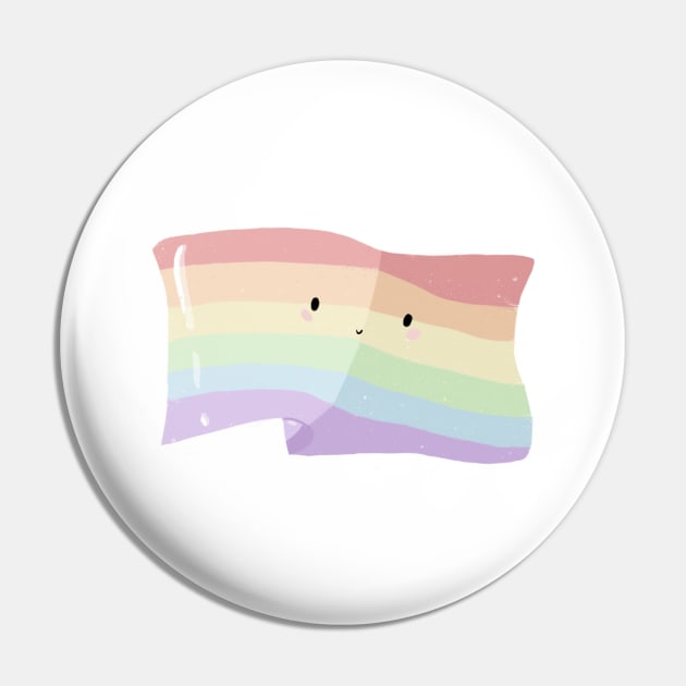 LBGTQ pride flag Pin by Mydrawingsz