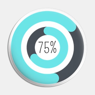 Loading Charging wheel icon Pin