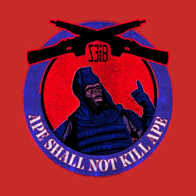 APE SHALL NOT KILL APE by HalHefner