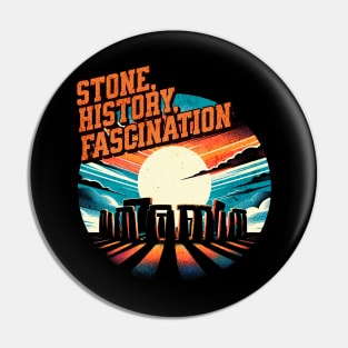 Stone History Fascination Stonehenge Design Pin