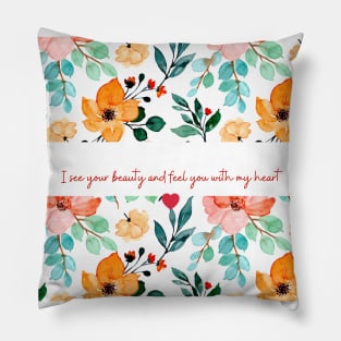 Beauty within Pillow