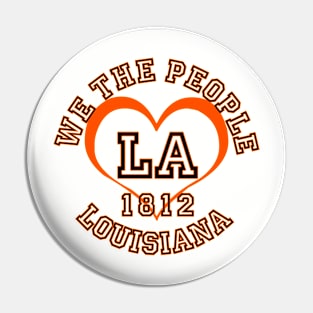 Show your Louisiana pride: Louisiana gifts and merchandise Pin