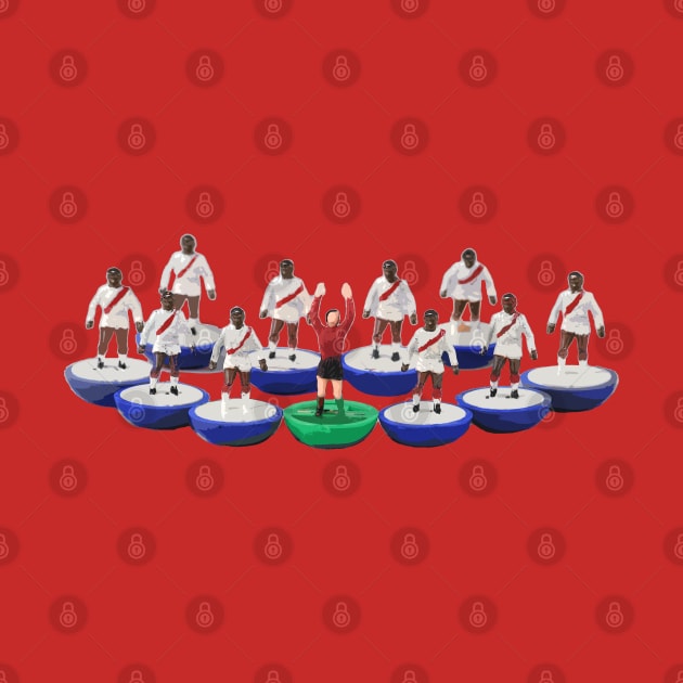 Peru national football team subbuteo design by vancey73