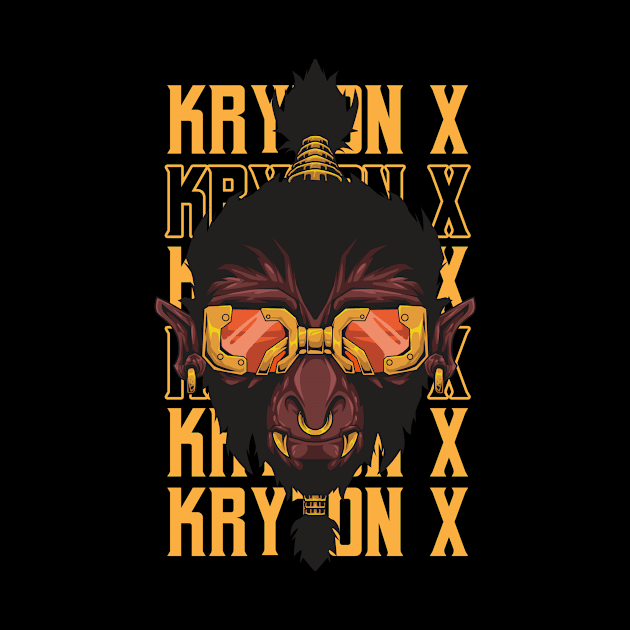 CYBER MONKEY PUNK by KRYTONX