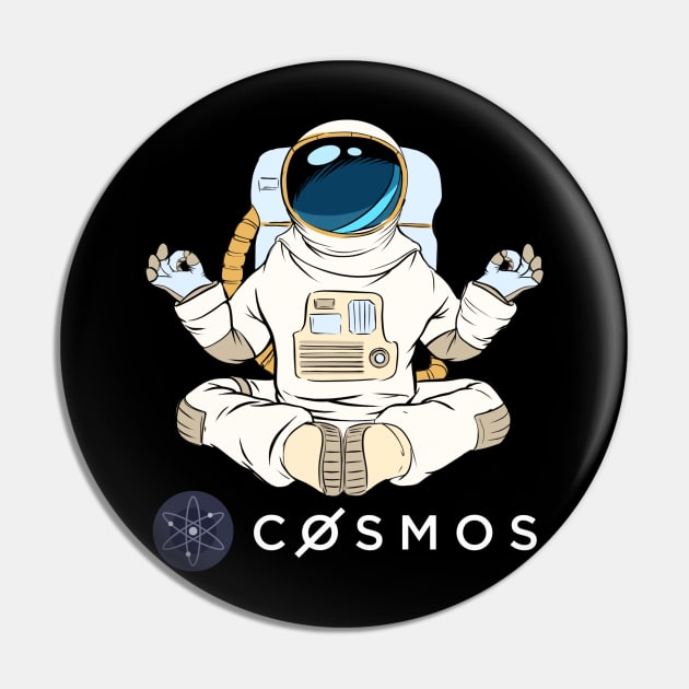 Cosmos  Crypto Cryptocurrency ATOM  coin token Pin by JayD World