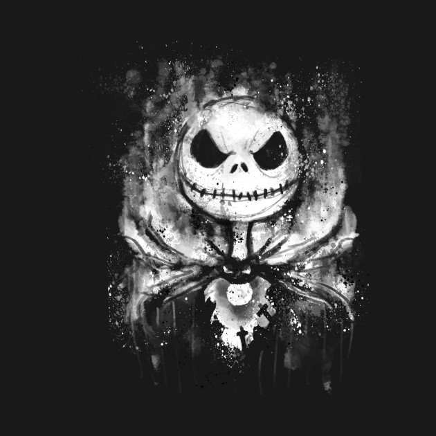 splatter Jack - Nightmare Before Christmas - T-Shirt