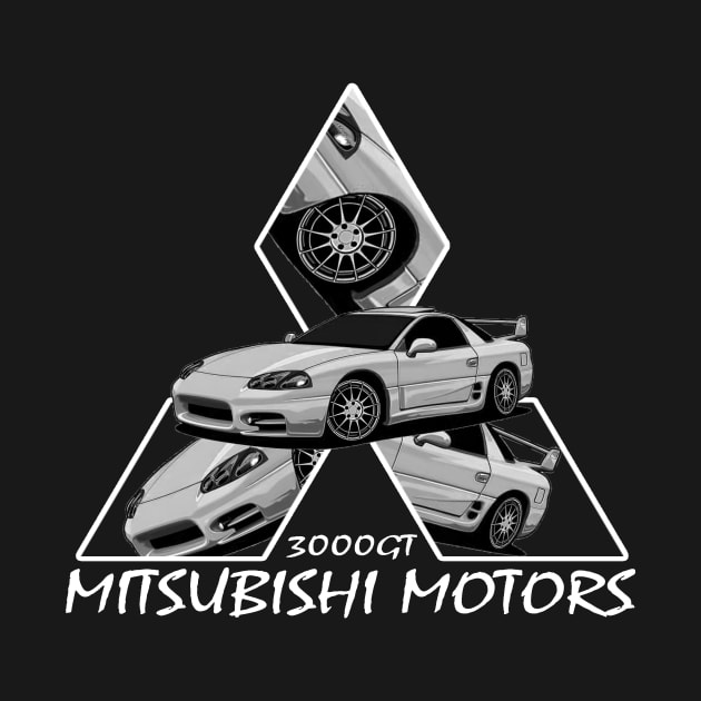 Mitsubishi 3000GT, JDM Car by T-JD