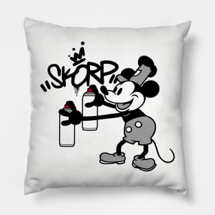 STEAMBOAT WILLIE - Skorp tag Pillow