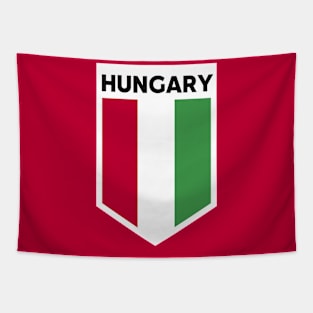 Hungary Flag Emblem Tapestry