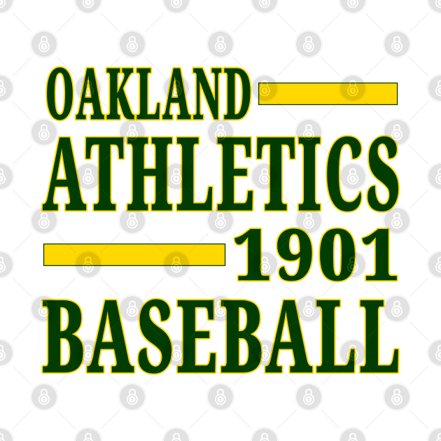 Oakland Athletics Baseball Classic by Medo Creations