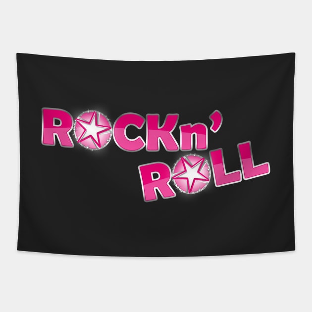 Rockn' Roll Tapestry by MellowGroove