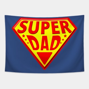 Super Dad - Happy Fathers Day Tapestry