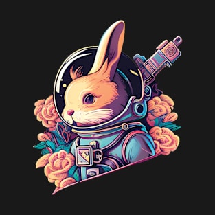 Space Rabbit Astronaut T-Shirt