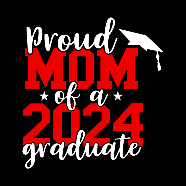 Proud Aunt Of A 2024 Graduate For Family Graduation by Fresherth Studio