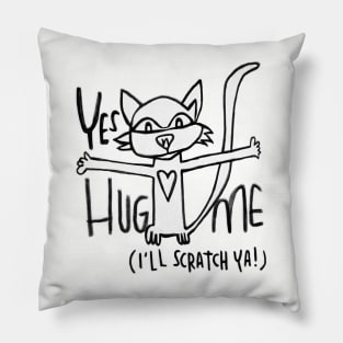 Cattitude Pillow