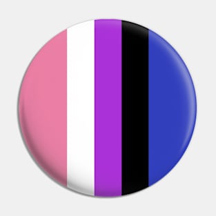 Proud Gender Fluid Pride Flag (Proud LGBTQ+ Community Pride Flag) Pin