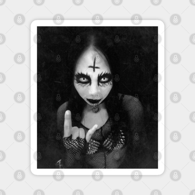 Girl black metal 10 Black