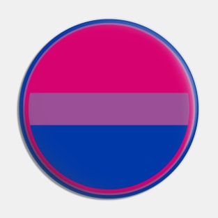 Bi Pride Circle Pin