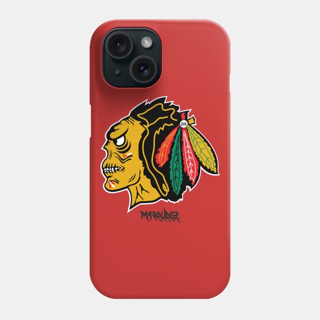 Chi-Town Undead Hawks Phone Case by Summo13