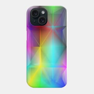 Multi-colored parallelepiped. Phone Case