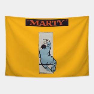 Marty Movie Poster Tapestry