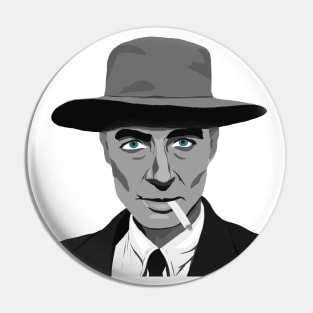 Oppenheimer Portrait Pin