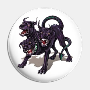 Three Headed Dog - 3 Headed Dog Pin