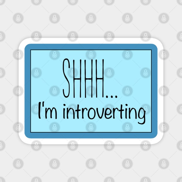 Introverting Magnet by IndigoLark