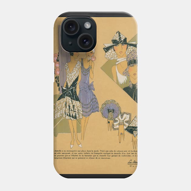 Vintage Fashion - Retro #4891 Phone Case by LisaLiza